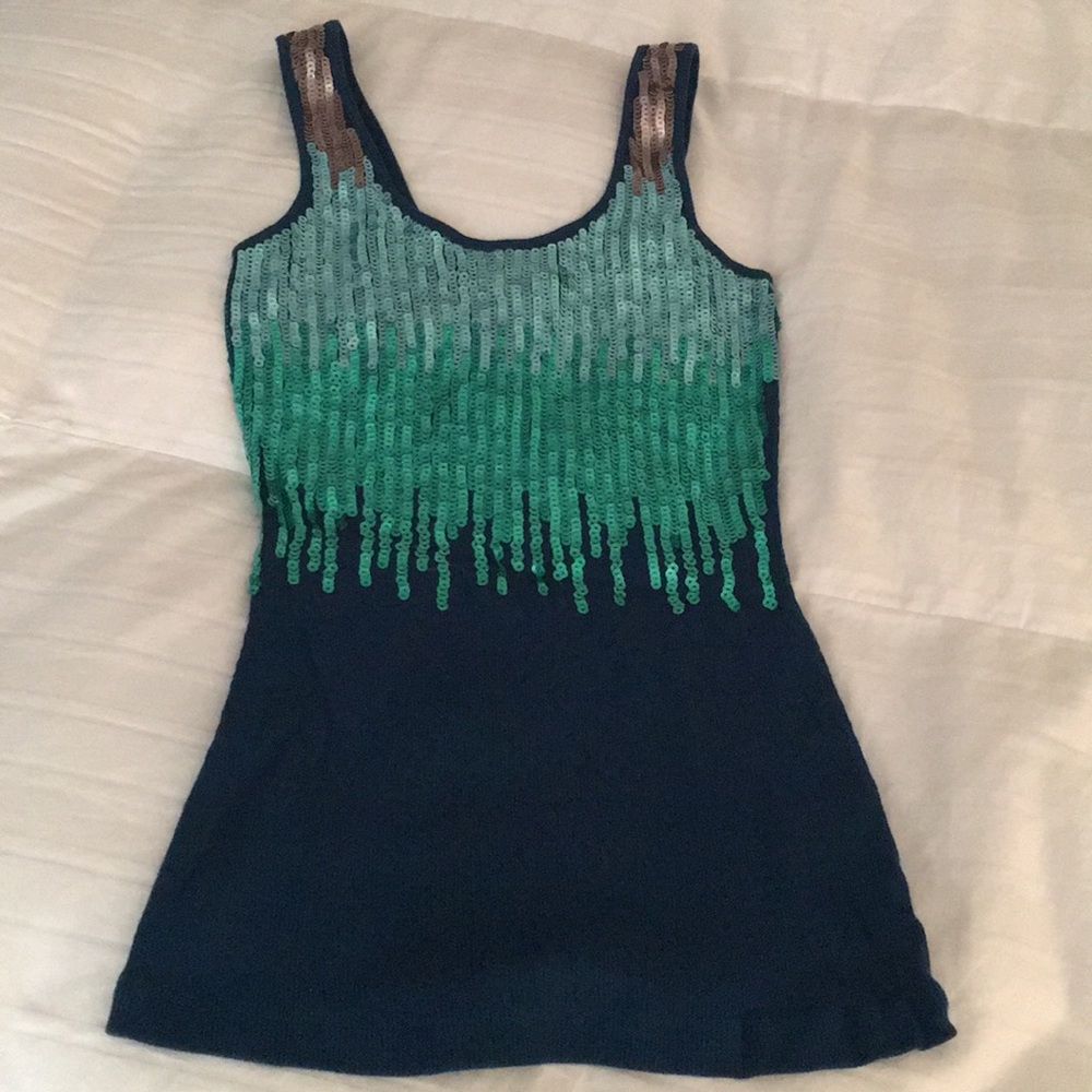 Express Sequined Tank Top
